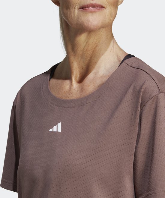 adidas Performance Training Loose T shirt Dames Bruin 2XS bol