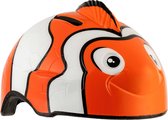 Crazy Safety - Kinderfietshelm - Oranje Nemo Vis - S/M - 49-55 cm verstelbaar