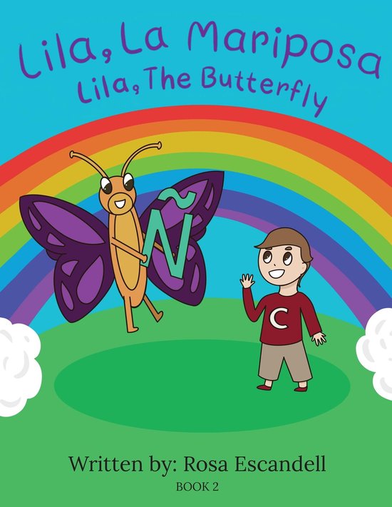 Lila, La Mariposa Lila, The Butterfly Book 2 (ebook), Rosa Escandell