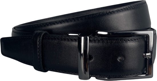Lonsdale Coppull Leder Gürtel 117842 Black-130 cm