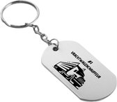 Akyol - Beste vrachtwagenchauffeur sleutelhanger - Vrachtwagen speelgoed - Vrachtwagenchauffeur sleutelhanger - Best truck driver - Accessoires