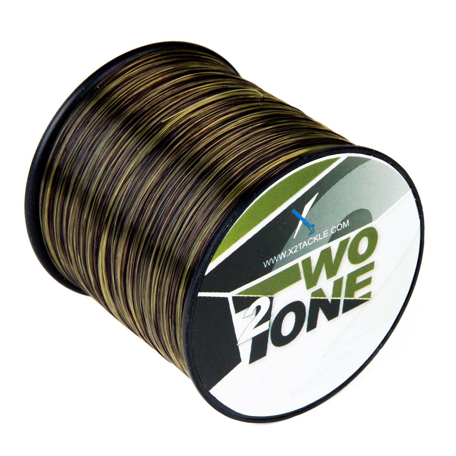 X2 Two Tone - Nylon Vislijn - 0.30mm - 1365m - Tweekleurige Karper Vislijn - Camouflage Vislijn