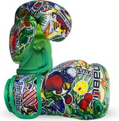 Gants de boxe pour enfants Sanabul Sticker Bomb - Dino Jungle - 8 oz