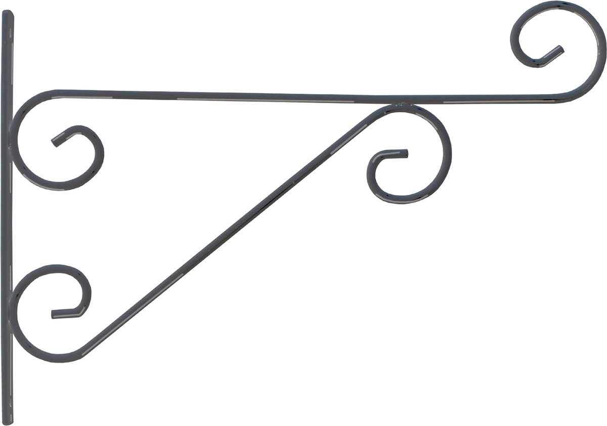 Wandhaak L39Cm Rond Ijzer AntracietArtevasi