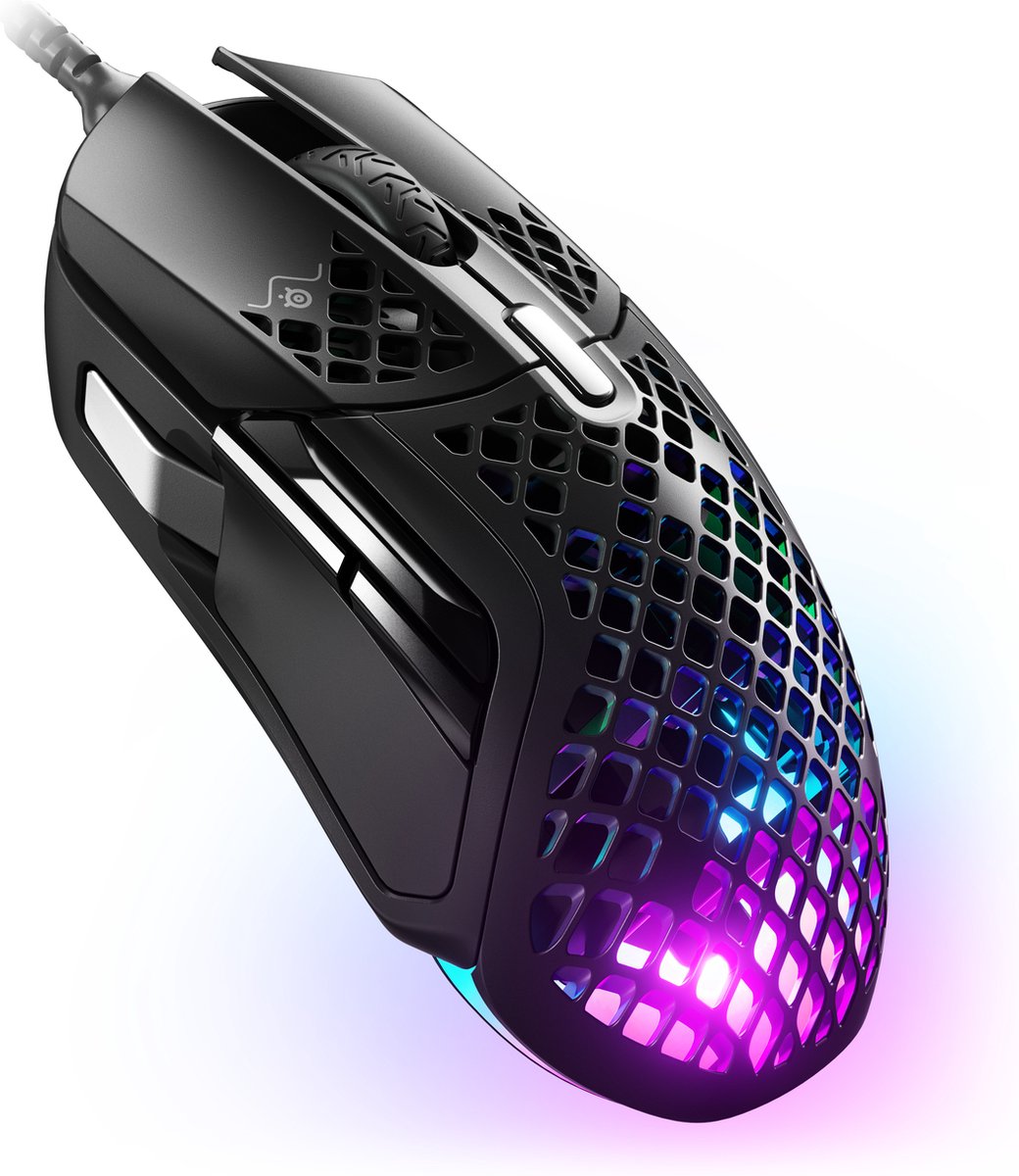 SteelSeries Aerox 5 Bedrade Gaming Muis Zwart