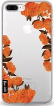 Casetastic Softcover Apple iPhone 7 Plus / 8 Plus - Orange Autumn Flowers