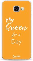 Casetastic Samsung Galaxy A5 (2016) Hoesje - Softcover Hoesje met Design - Queen for a day Print