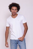 Mezaguz Heren T-Shirt Teeprim pastel White Maat XL
