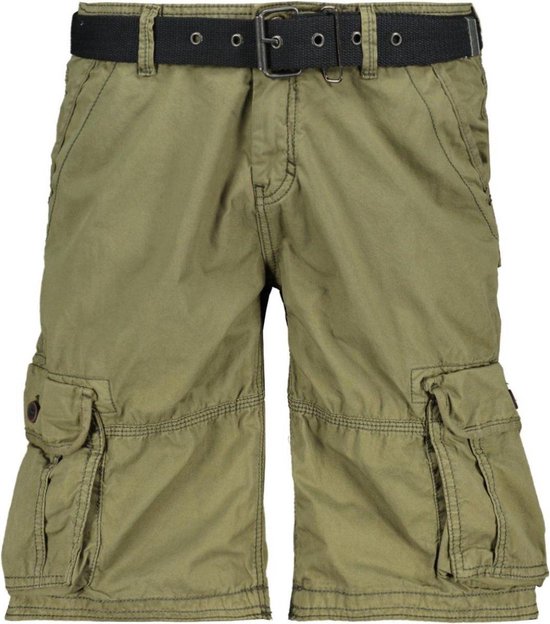 Short Car Dsign CARS Jeans Shorts DURRAS SHORT COTTON OLIVE | bol