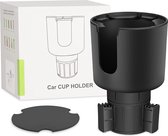 Car Cup Holder Expander Adapter met verstelbare voet en onderzetter De meeste autobekerhouders, compatibel met grote 32/40 oz-flessen, grote drankjes, bekers