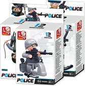 Sluban B0586 politieagent in doosje (1 stuk) assorti