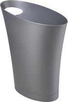 Umbra vuilbak 75 liter Skinny - Kleur - Zilver