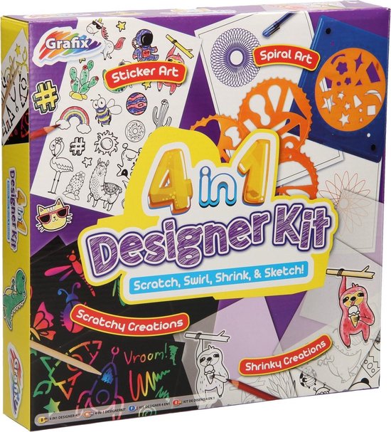 Grafix Designer Kit 4in1