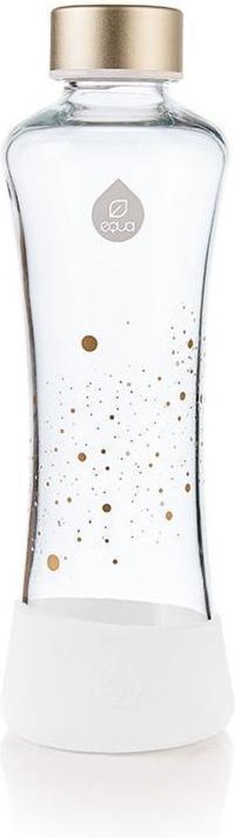 Equa Stardust Squeeze glazen waterfles 550 ml - Uitvoering - Infinity