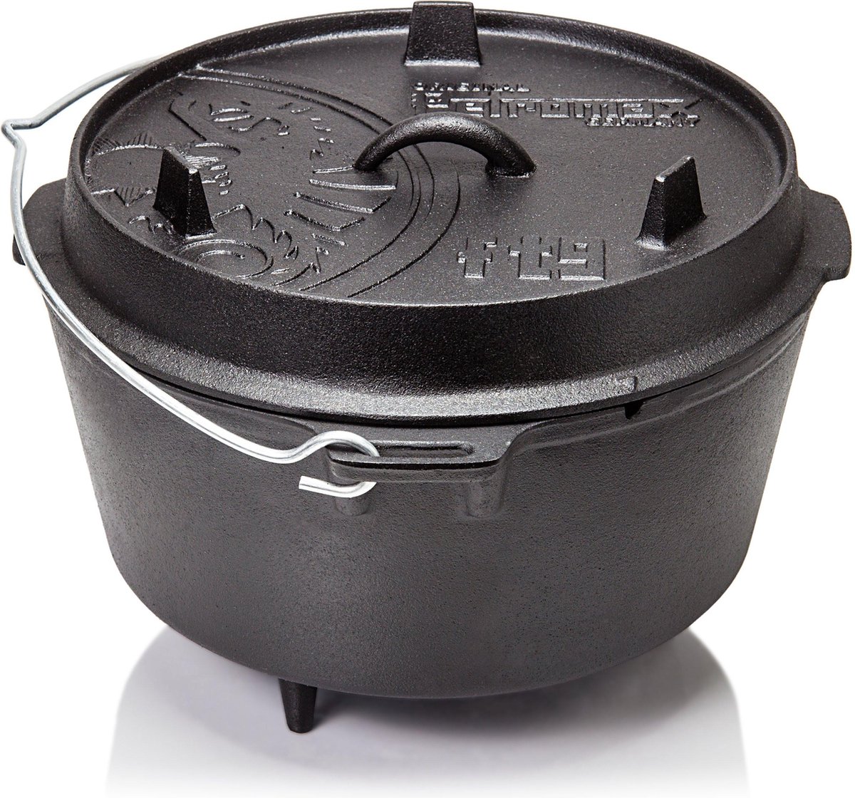 Petromax - Gietijzeren pan - Dutch Oven FT9 - 9,5 Liter