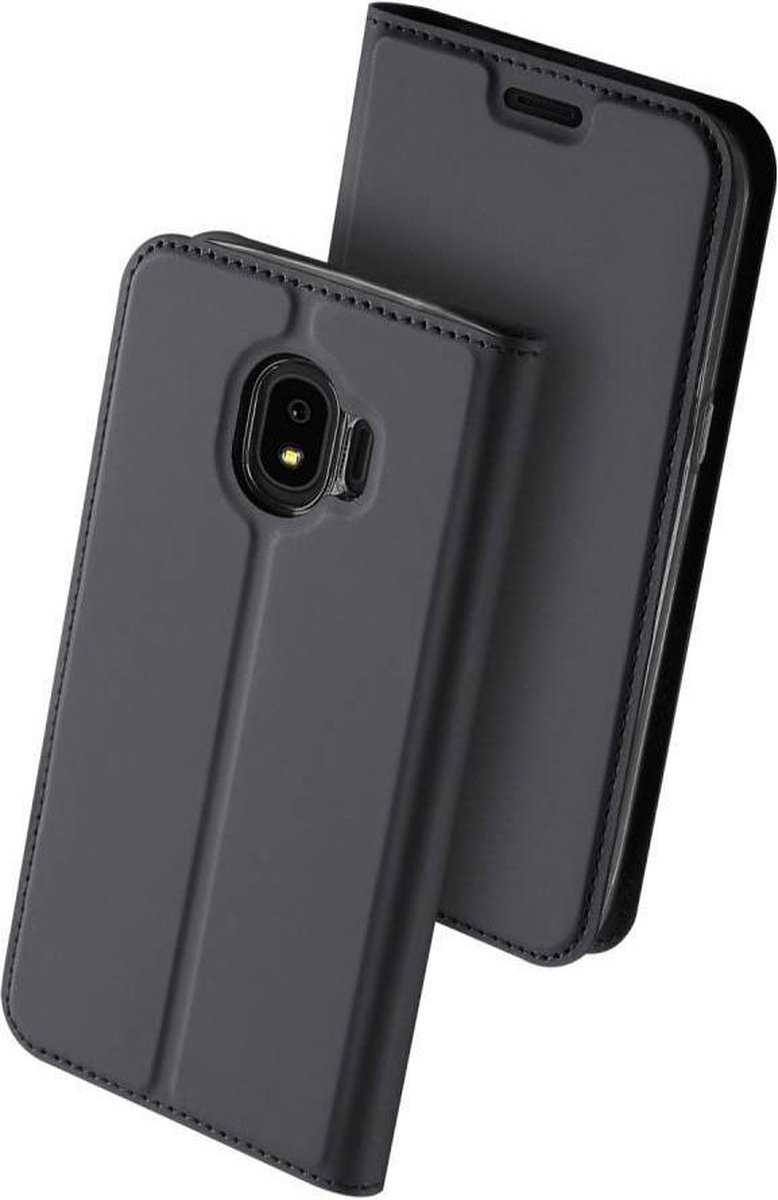Dux Ducis pro serie - slim wallet hoes - Samsung Galaxy J4 2018 - grijs