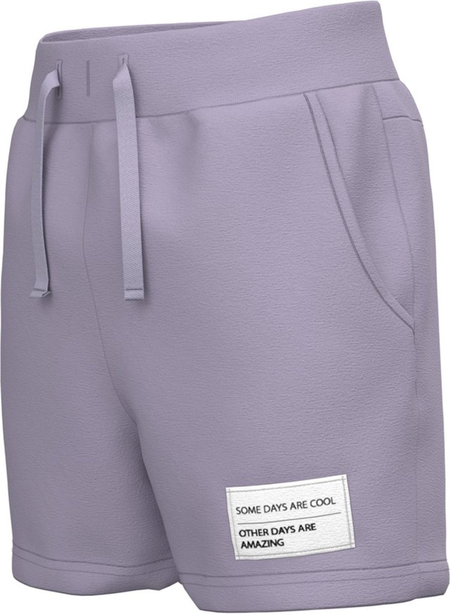 NMMJULO SWEAT SHORTS UNB Wisteria 104
