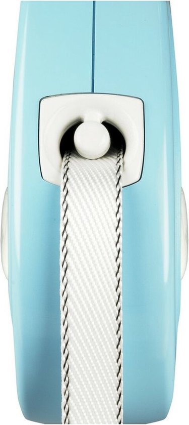 Trixie Flexi PUPPY Rollijn met Band Licht blauw