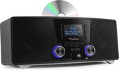 DAB radio met Bluetooth - Audizio Cannes - Stereo FM & DAB radio met cd speler en mp3 speler