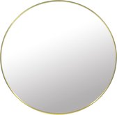 Ronde spiegel - wandspiegel - ø 80 cm - goud