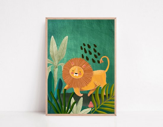 No Filter - Affiches Safari chambre d'enfant - 6 pièces - Format 30x40 cm / A3 - Affiches Animaux - Affiches décoration Chambre de bébé