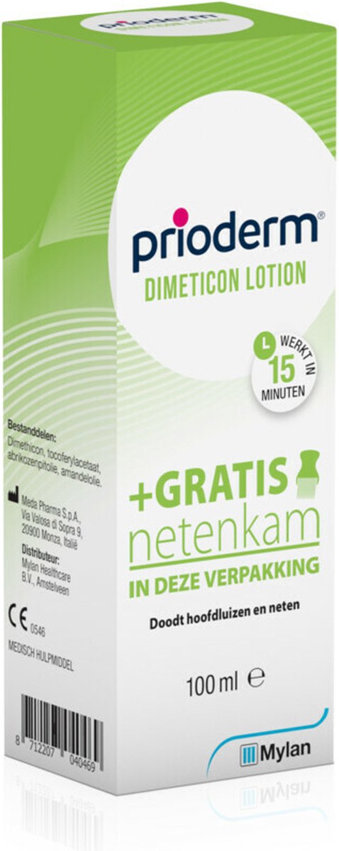 Prioderm Dimeticon Lotion 100 ml | bol.com