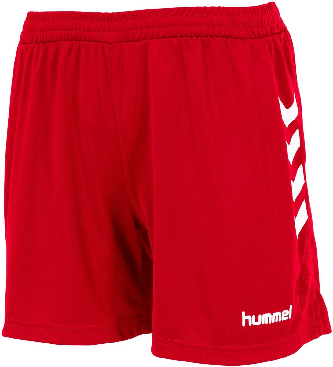 hummel - Memphis Shorts Dames - Sportbroek - Maat L - Rood