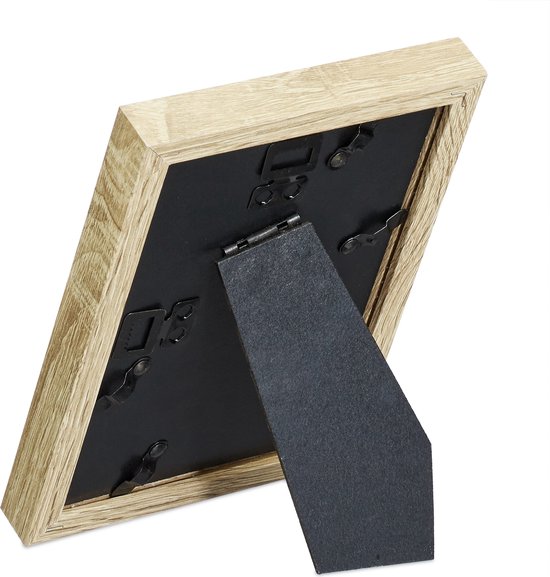 Victor Cadre Photo Collage Clip Frame En Marron Pour 4 Photos En