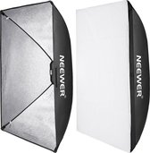 Neewer® - Rechthoekige Softbox - Fotografie - Licht voor Neewer - Godox - N-250W - N-300W - 300DI - 250DI 300SDI - 250SDI 180W - Studioflitser -Flitser Monolight - Softboxen