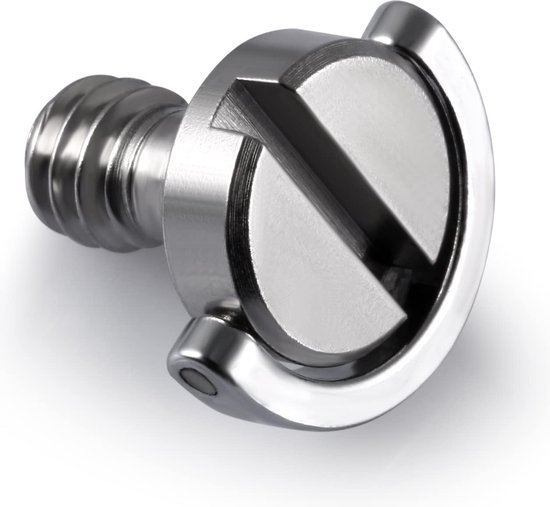 Neewer® - D D-ring - 1/4 - Bevestigingsschroef - 10 mm - Schacht voor camerastatief - Snelwissel - QR-plaat - Statief- en Monopod-Accessoires - Camerabevestigingen en Klemmen - Neewer