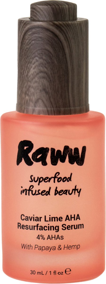 RAWW Caviar Lime AHA Resurfacing Serum