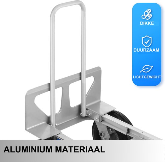 Magnacart - 2-in-1 Steek-/Plateauwagen – Inklapbaar tot 137 kg