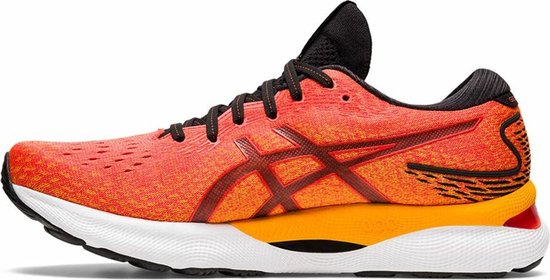 ASICS GEL-Nimbus 24 Hommes - Chaussures de sport - Course à pied - Route - orange/blanc