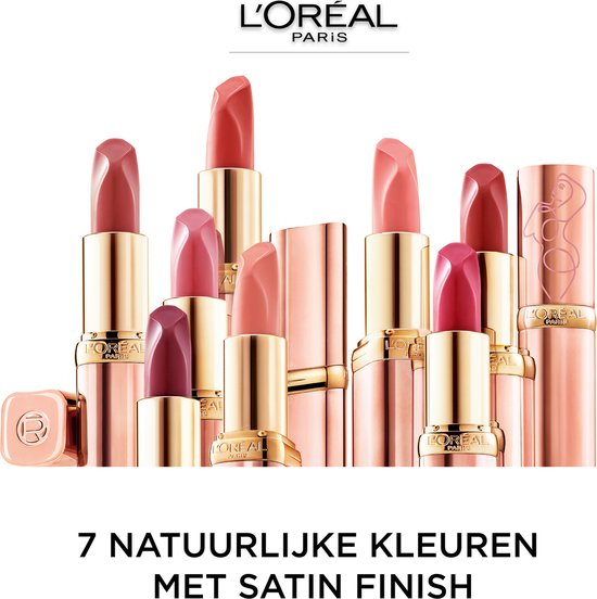L’Oréal Paris Color Riche Nude Intense Lipstick - Verzorgende, Lippenstift Verrijkt met Arganolie - 173 Nu Impertinent - Nude - 8.9ml - L’Oréal Paris