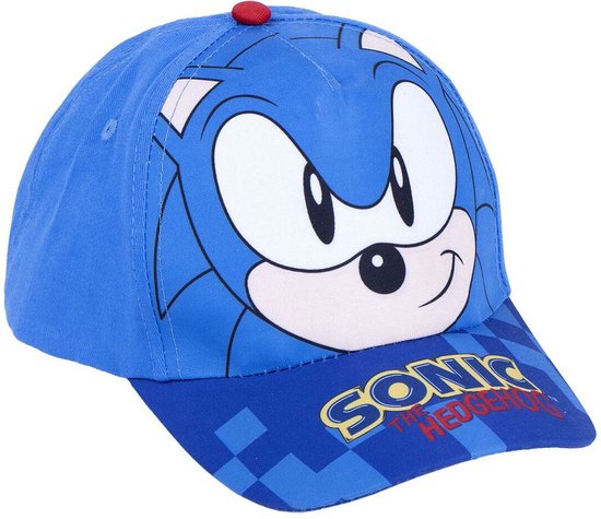 Kinderpet Sonic Blauw (53 cm)