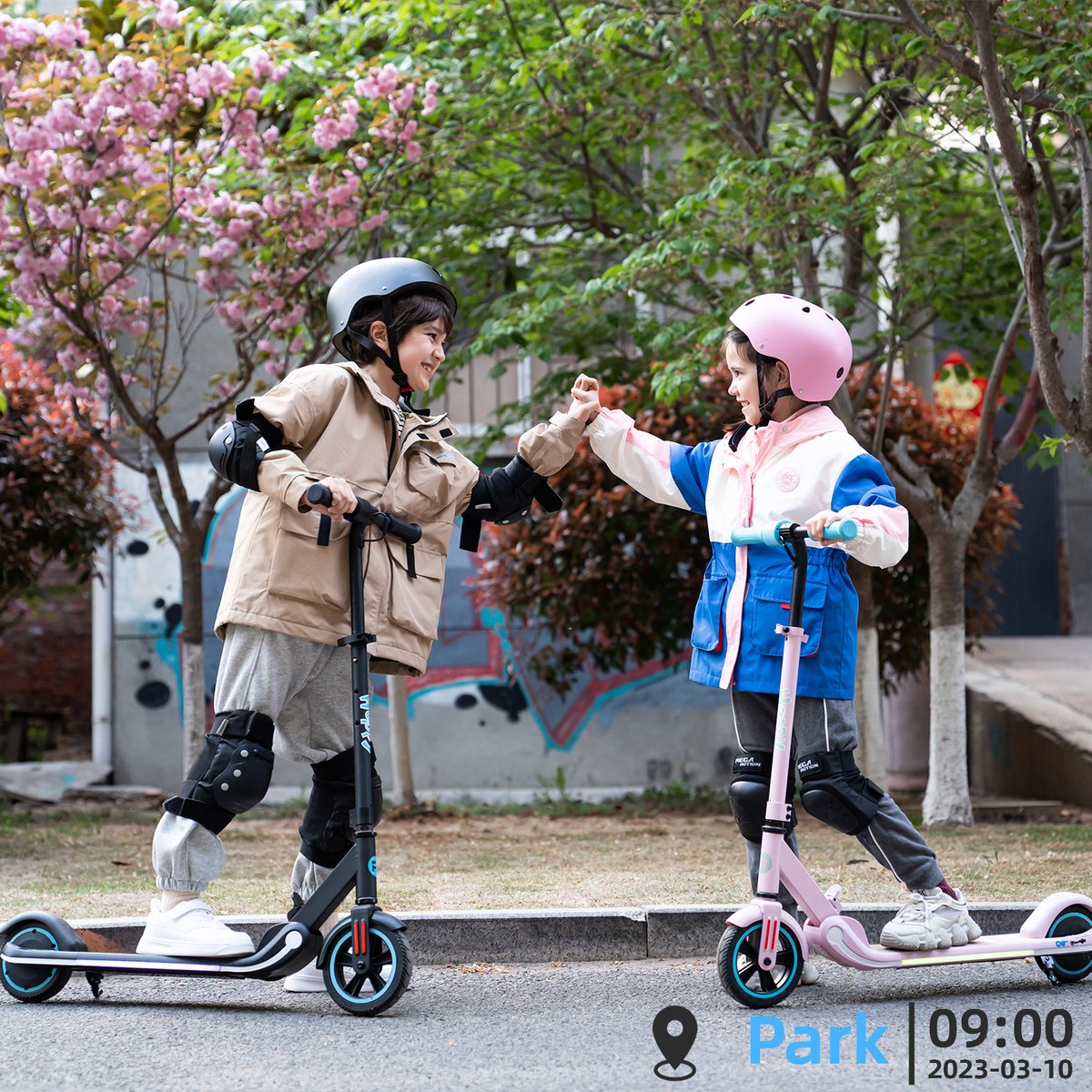 EVERCROSS E6 Elektrische Scooter, 7'' Elektrische Step voor Kinderen van 6-12 Jaar, E Step Scooter