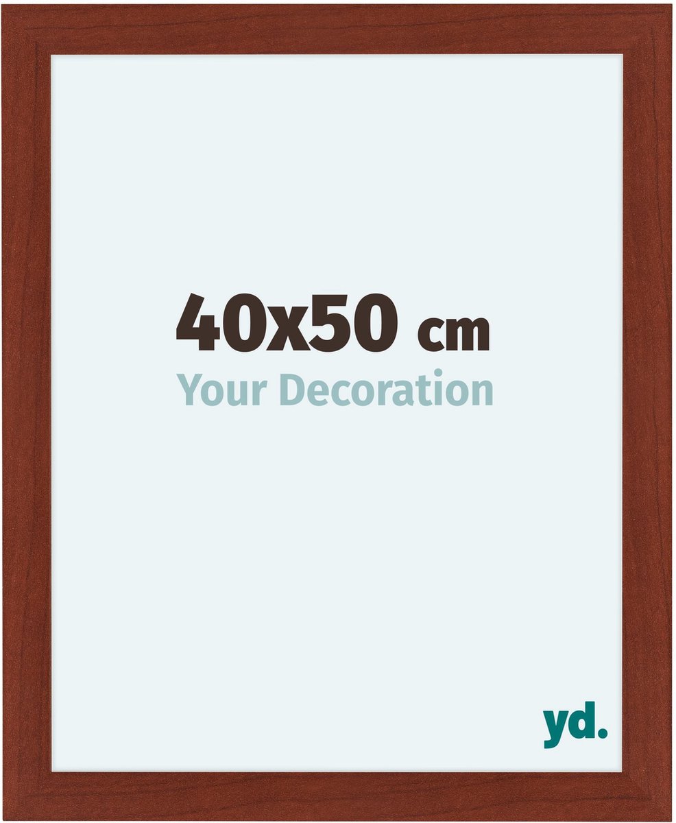 yd. Your Decoration - Fotolijst 40x50 cm - MDF - Kersen - Como
