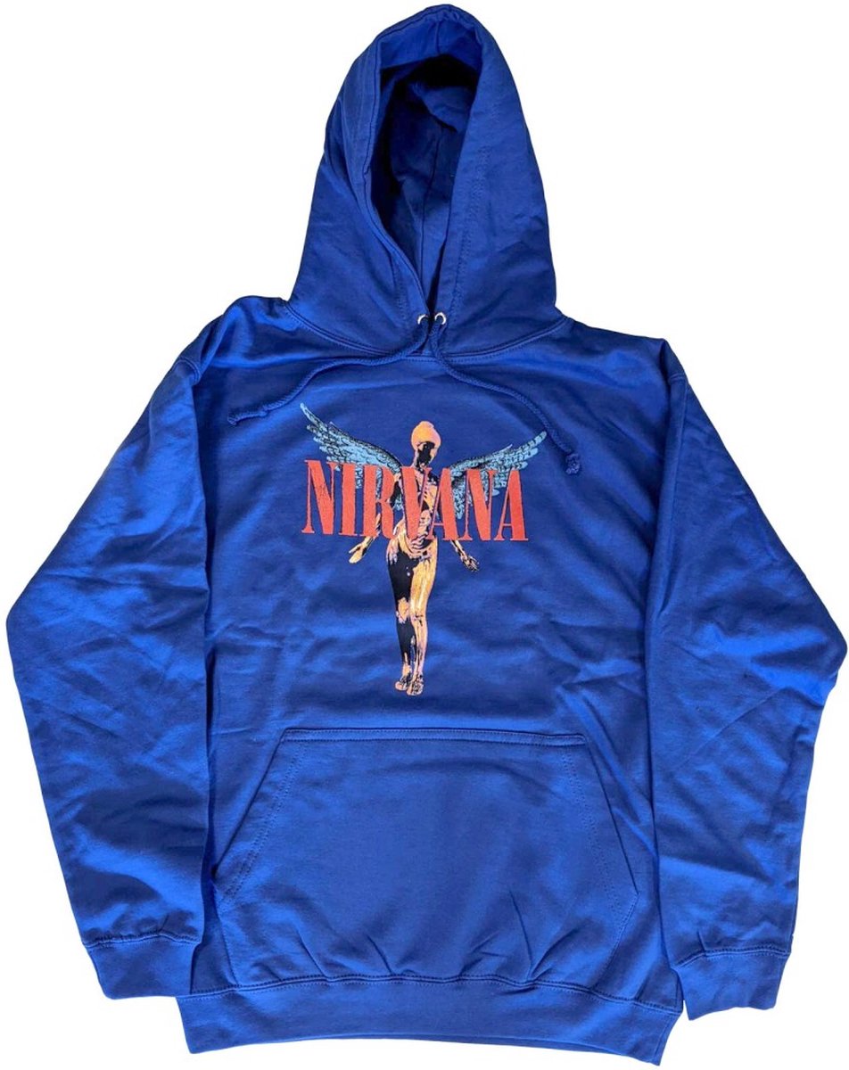 Nirvana - Angelic Hoodie/trui - L - Blauw