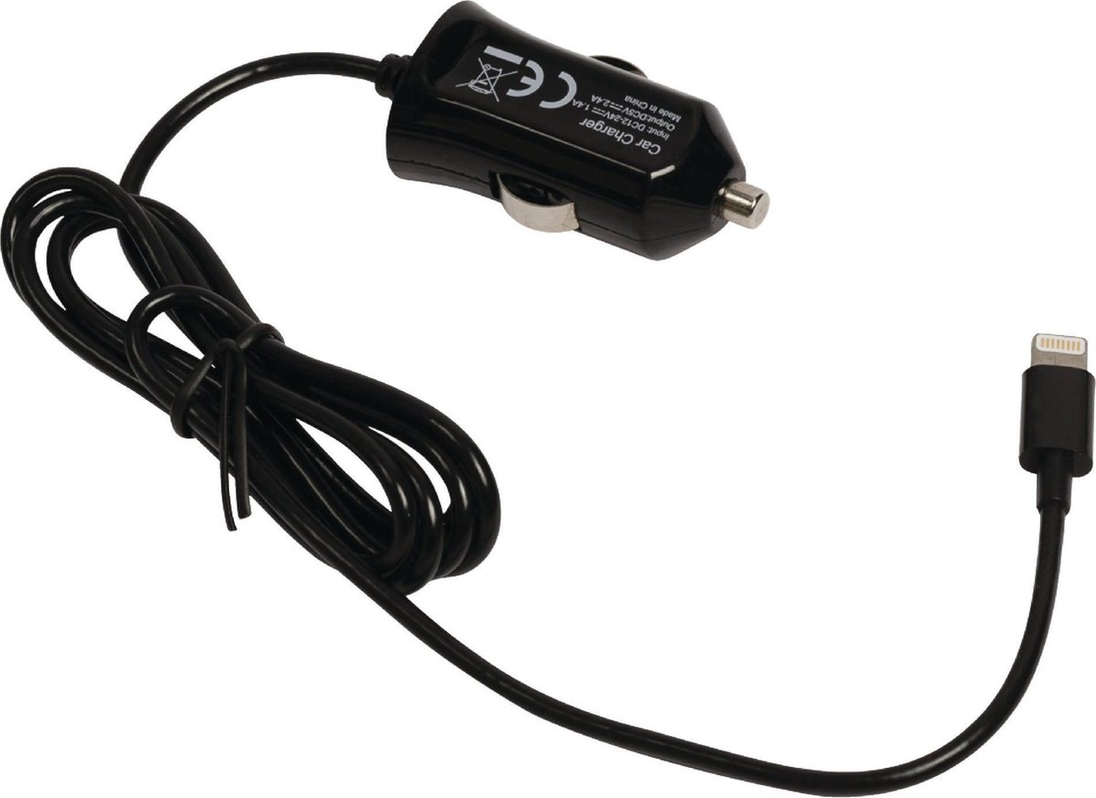 Valueline VLMB39891B10 oplader voor mobiele apparatuur MP3, MP4, Smartphone, Tablet Zwart DC Auto
