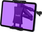 Buddi Universele Hoofdsteun Auto Houder voor Telefoon, Tablet en iPad - Smartphone Autohouder met Arm - Autostoel Hoofdsteun Houder - Flexibel en Verstelbaar - voor Auto Achterbank