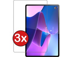 Screenprotector - 3 Stuks - Geschikt voor Lenovo Tab P12 Pro - Extra Sterk - Beschermglas - Gehard Glas - Tempered Glass - Screen Protector