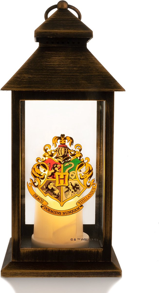 Harry Potter Light Up Lantern - Hogwarts Crest-