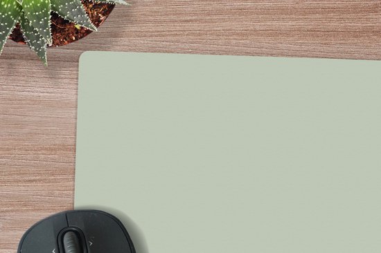 Gaming de souris gamer - Grand tapis de souris - Vert menthe - Uni - Tapis de souris xxl - 60x60 cm - Tapis de souris - Accessoires de bureau