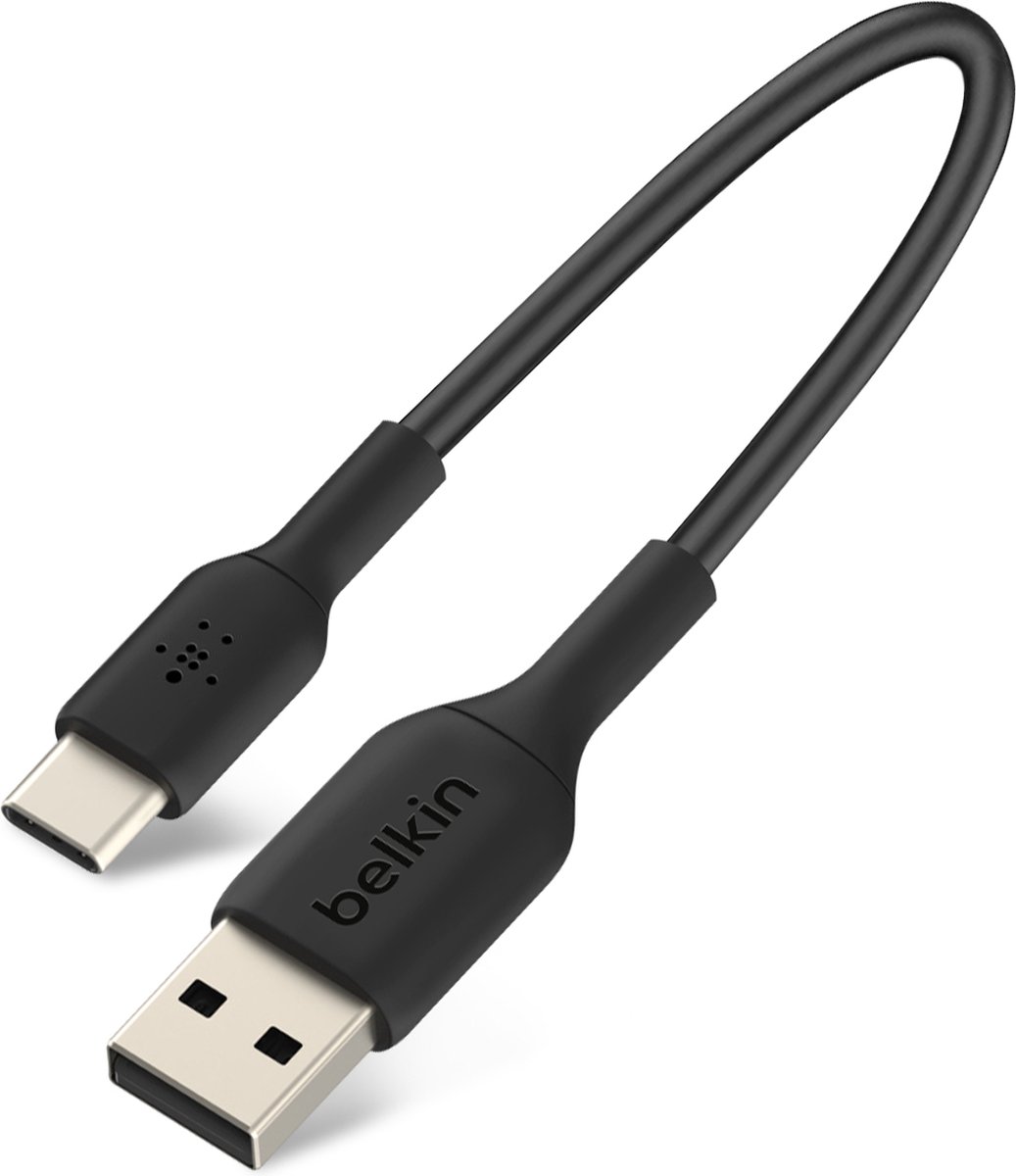 Alvast rand Meyella Belkin USB-C naar USB kabel - 0,15m - zwart | bol.com