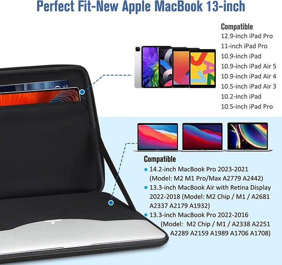 Coque pour MacBook Pro 14 M2/M1 A2779 A2442 2023-2021, 13 MacBook