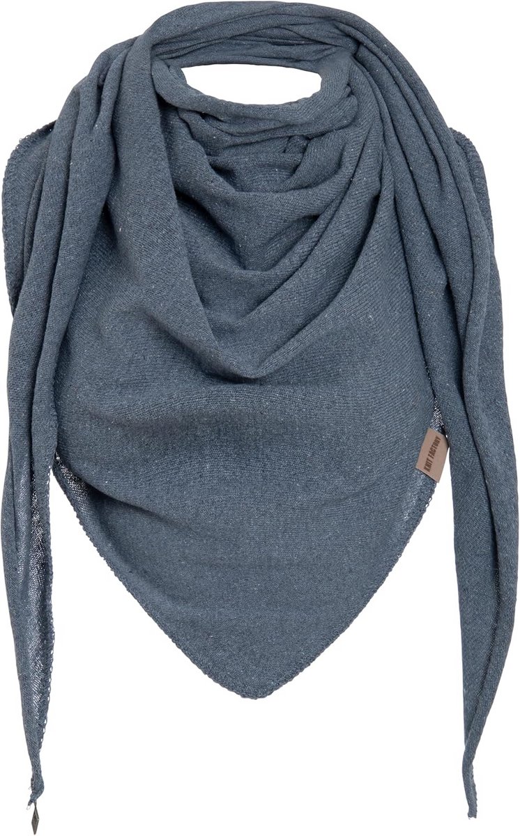 Driehoek Sjaal Dames - Luchtige Katoenen Omslagdoek - Zomersjaal 190x85 cm - 92% Gerecycled Katoen