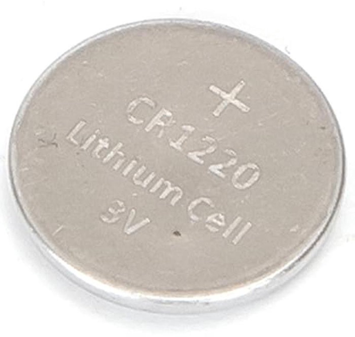 Knoopcelbatterijen 3V CR1220 - 5-pack voor horloges en kleine elektronische apparaten