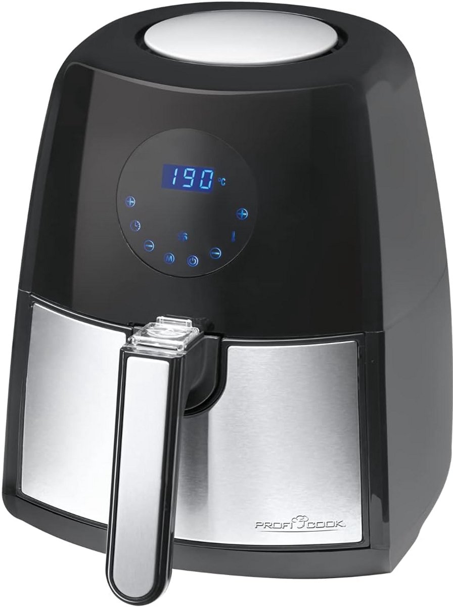 Hot air fryer 2.5 liter - 7 programma's - LED-display - 1500 W