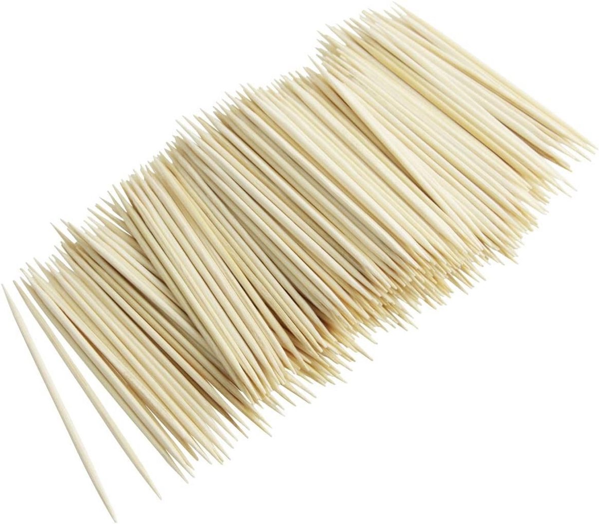 Houten Tandstokers 300 Stuks - 68 mm Bamboe