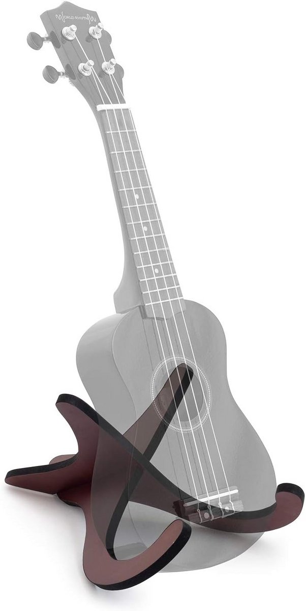 Houten Ukulele Standaard - Afneembare Instrumenthouder voor Snaarinstrumenten